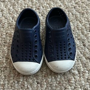 Navy Native Toddler Shoes - 5